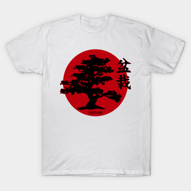 Tops & Tees Hand Printed Bonsai TShirt Clothing Women's Clothing